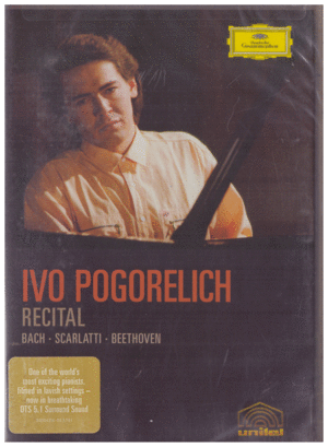 POGORELICH RECITAL : BACH SCARLATTI BEETHOVEN (DVD)