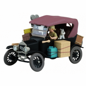AUTO DE COLECCIÓN TINTÍN EN EL CONGO LA FORD T NEGRA Nº02 29502