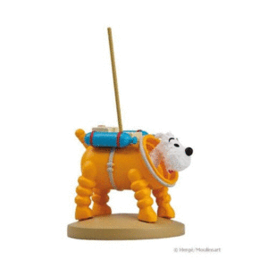 FIGURA PVC TINTIN  MILU COSMONAUTA