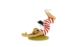 FIGURA TINTIN  THOMSON IN SWIMMER