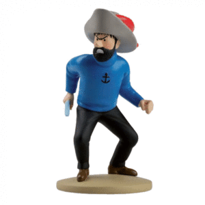 FIGURA - HADDOCK IN HADOQUE  (14 CM)