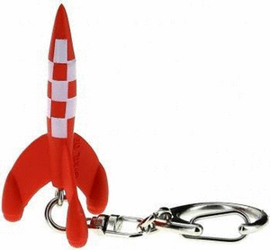 LLAVERO TINTIN RING ROCKET PEQUEÑO