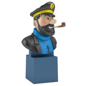 FIGURA TINTÍN: BUSTO EL CAPITÁN HADDOCK MOULINSART PVC 7,5CM 42478
