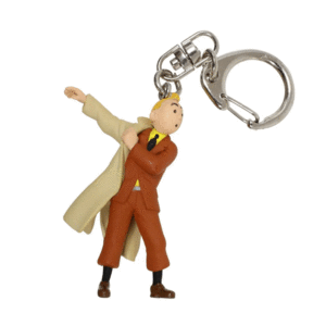 LLAVERO TINTIN  PONIENDOSE LA GABARDINA 42479
