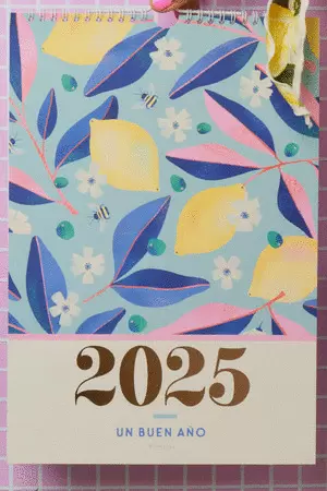 ALMANAQUE DE PARED 2025 UN BUEN AÑO