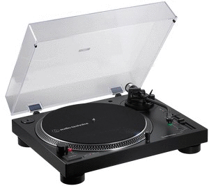 TORNAMESA AUDIO-TECHNICA DIRECT-DRIVE BLACK AT-LP120XBT-USB