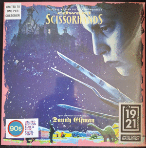 EDWARD SCISSORHANDS (ORIGINAL MOTION PICTURE SOUNDTRACK) (VINILO)