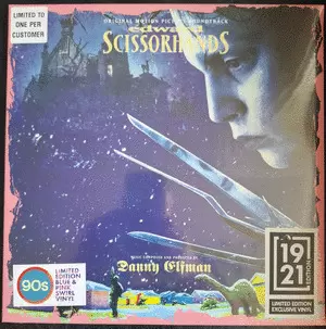 EDWARD SCISSORHANDS (ORIGINAL MOTION PICTURE SOUNDTRACK) (VINILO)