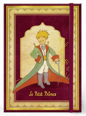 LIBRETA TAPA DURA MEDIANO PRINCIPITO COLOR ROJO