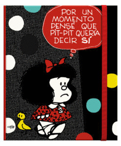 LIBRETA TAPA DURA GRANDE  MAFALDA 20-06