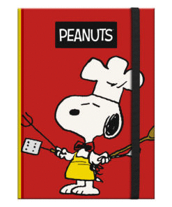 LIBRETA TAPA DURA PEQUEÑA  SNOOPY 12-01