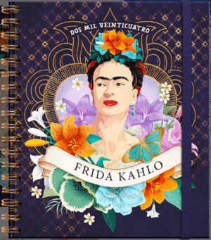 AGENDA FRIDA KAHLO SEMANAL 2024  ESPIRAL