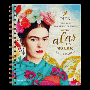 PLANNER FRIDA KAHLO SEMANAL  ESPIRAL