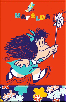 LIBRETA CON CIERRE MAGNETICO MAFALDA