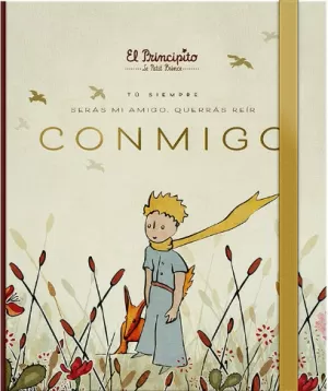 LIBRETA TAPA DURA GRANDE  EL PRINCIPITO CONMIGO