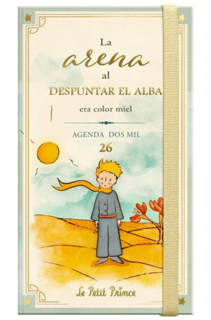 AGENDA EL PRINCIPITO CHEQUERA SEMANAL 2026