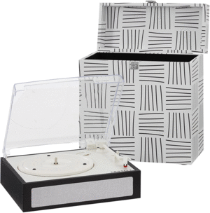 TORNAMESA CROSLEY FUSION-BLANCO/NEGRO CR6041A-BW