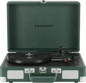 TORNAMESA CROSLEY BLUETOOTH, COLOR ESMERALDA OSCURO