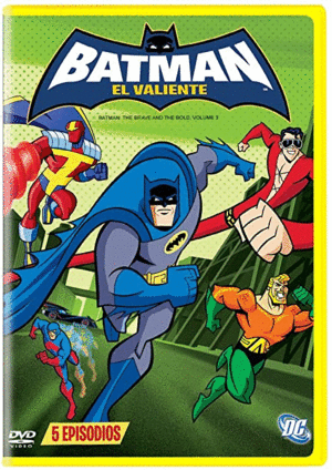 BATMAN EL VALIENTE VOLUMEN 3 (DVD). DC UNIVERSE. Animadas. Tornamesa