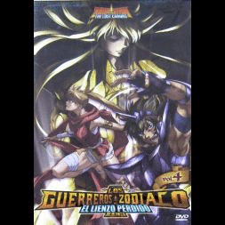 LOS GUERREROS DEL ZODIACO EL LIENZO PERDIDO VOL 4 (DVD)