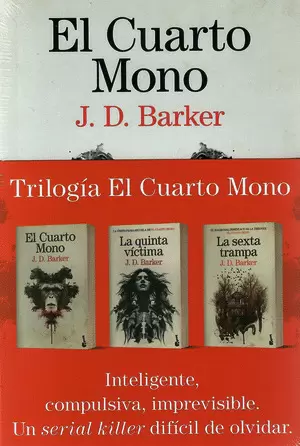 ESTUCHE TRILOGIA EL CUARTO MONO