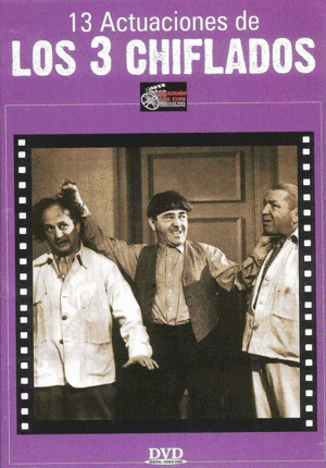13 ACTUACIONES DE LOS 3 CHIFLADOS (DVD)