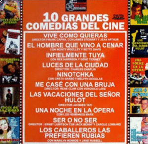 10 GRANDES COMEDIAS DEL CINE