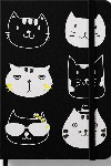 NOTEBOOK CAT BLACK  (PUNTOS)