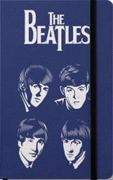 NOTEBOOK BLUE BEATLES  CUADRICULADA