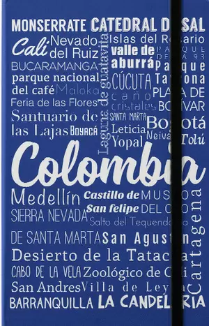 NOTEBOOK COLOMBIA BLUE BLANCA