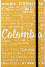 NOTEBOOK    COLOMBIA YELLOW  CUADRICULADA