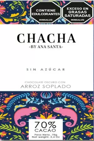 CHOCOLATE OSCURO CON ARROZ SOPLADO