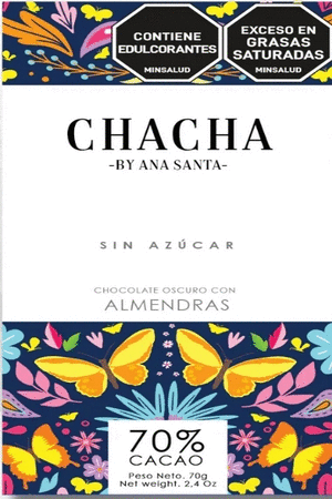 CHOCOLATE OSCURO CON ALMENDRAS
