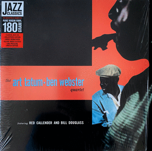 THE ART TATUM - BEN WEBSTER QUARTET (VINILO)