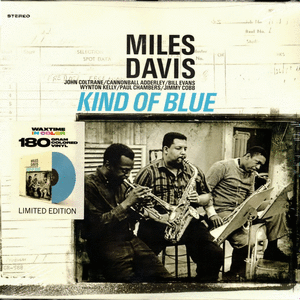 KIND OF BLUE  WAXTIME IN COLOR (VINILO)