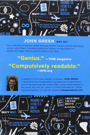 JOHN GREEN BOX SET X4