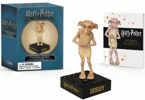 HARRY POTTER TALKING DOBBY AND COLLECTIBLE BOOK