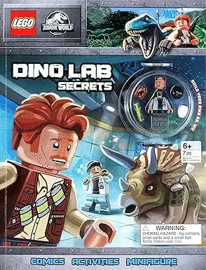 LEGO JURASSIC WORLD ACTIVITY BOOK (ACTIVITY BOOK WITH MINIFIGURE) (EN INGLÉS)