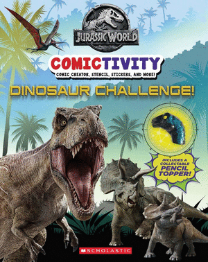 JURASSIC WORLD COMICTIVITY: DINOSAUR CHALLENGE!