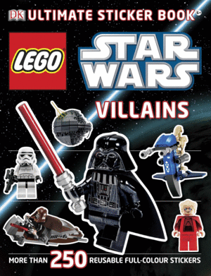 ULTIMATE STICKER BOOK LEGO STAR WARS VILLAINS
