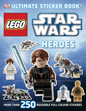 ULTIMATE STICKER BOOK LEGO STAR WARS HEROES