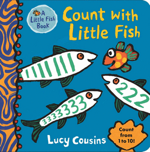 COUNT WITH LITTLE FISH  BOARD BOOK