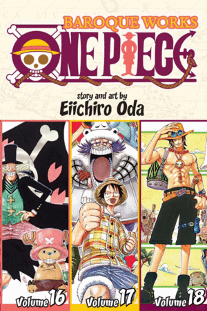 ONE PIECE: BAROQUE WORKS. VOLS 16 - 17 - 18