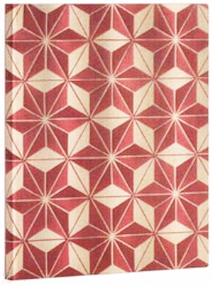 LIBRETA PAPERBLANKS FLEXI PATRONES DE KIMONO UKIYO ULTRA CON LINEAS