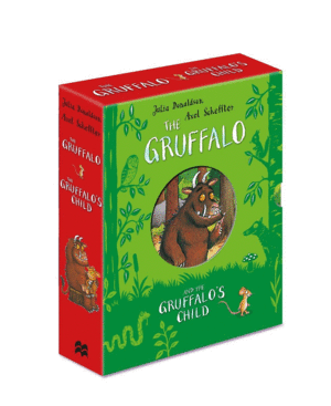 THE GRUFFALO AND THE GRUFFALO'S CHILD BOARD BOOK GIFT SLIPCASE