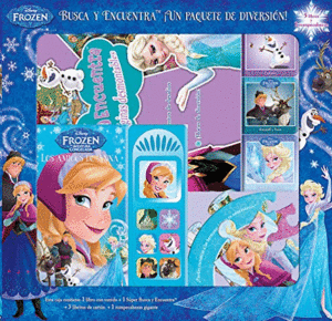 ESTUCHE FROZEN-BUSCA Y ENCUENT.PAQ.D/DIVERSI