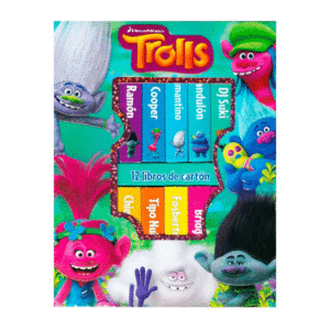 TROLLS: 12 LIBROS CON SONIDOS