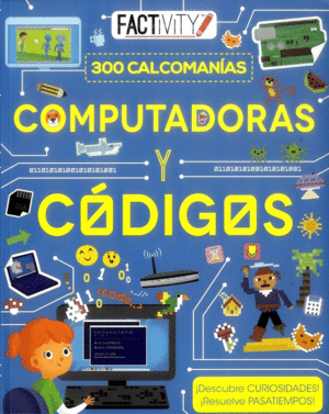 COMPUTADORAS Y CODIGOS 300 CALCOMANIAS