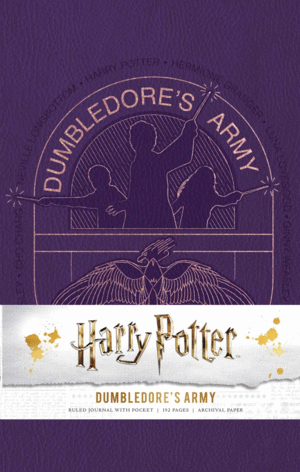 HARRY POTTER: DUMBLEDORE'S ARMY HARDCOVER RULED JOURNAL