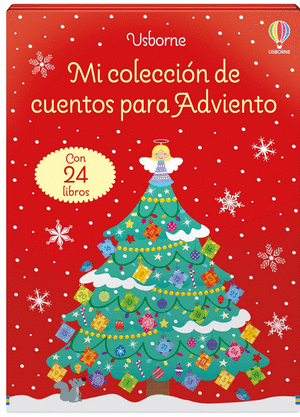 MAGNÍFICO CALENDARIO DE ADVIENTO QUE CONTIENE 24 MINI LIBROS ILUSTRADOS, UNO DENTRO DE CADA VENTANILLA. LOS NIÑOS PODRÁN CONTAR LOS DÍAS QUE FALTAN PARAMI COLECCION DE CUENTOS PARA NAVIDAD (24 LIBROS)